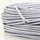 Textilkabel Stoffkabel silber 1-adrig 1x0,75mm² Einzeladerleitung 