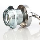 Abschluss-Kaschierung 57x11mm Metall verchromt mit Rand...