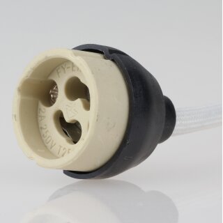 GU10/GZ10 Hochvolt Lampen-Fassung 2A/250V temperaturbeständig bis 250°C