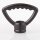 Zahnringnippel Metall schwarz 42mm mit M10x1 Durgangsgewinde für Lampen und Leuchtenbau