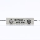 6.8k Ohm 9W 10% axial Zementwiderstand