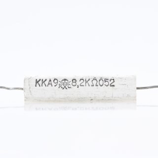 8.2k Ohm 9W 5% axial Zementwiderstand