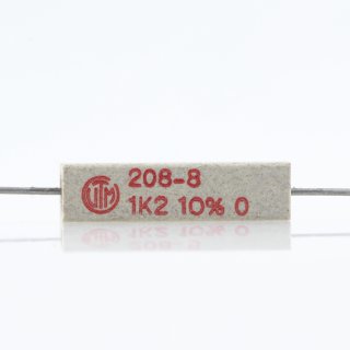 1.2k Ohm 5W 10% axial Zementwiderstand