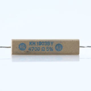 4700 Ohm 9W 5% axial Zementwiderstand