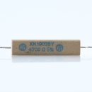 4700 Ohm 9W 5% axial Zementwiderstand