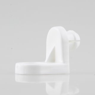 Häfele Rückwandverbinder Rückwandhalter zum Einclipsen der Rückwand 24 mm Kunststoff weiß