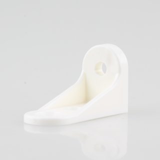 Häfele Rückwandverbinder Rückwandhalter zum Schrauben 46x16mm Kunststoff weiss