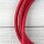 Textilkabel Bordeaux Rot 3-adrig mit Schutzkontakt-Winkelstecker Anschlussleitung Zuleitung 1-5m