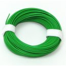 10 Meter Schaltlitzen Kabel grün 1-adrig...