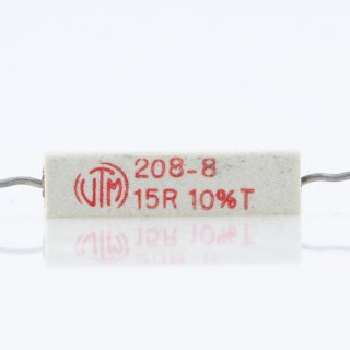 15 Ohm 5W 10% axial Zementwiderstand