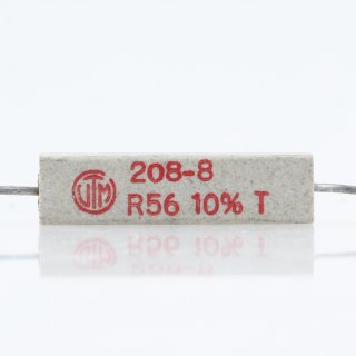 0.56 Ohm 5W 10% axial Zementwiderstand