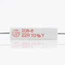 22 Ohm 5W 10% axial Zementwiderstand
