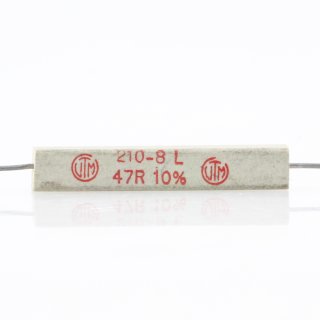 47 Ohm 5W 10% axial Zementwiderstand