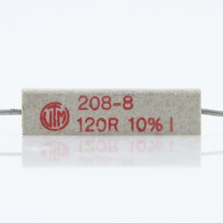 120 Ohm 5W 10% axial Zementwiderstand