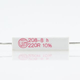 220 Ohm 5W 10% axial Zementwiderstand