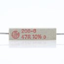 47 Ohm 5W 10% axial Zementwiderstand