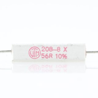 56 Ohm 5W 10% axial Zementwiderstand