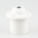 E27 Lampenfassung Thermoplast/Kunststoff weiß mit...