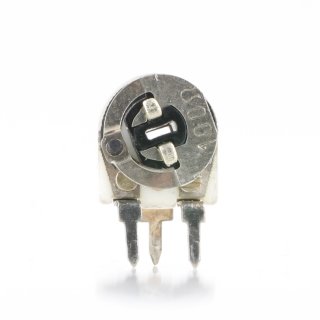 100 Ohm Einstellpotentiometer Trimmer 15mm stehend