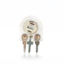 100 Ohm Einstellpotentiometer Trimmer 15mm stehend