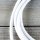 Textilkabel Lampenpendel 1-5m weiß mit E14 Fassung Kunststoff schwarz