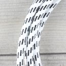 Textilkabel Lampenpendel 1-5m schwarz-weiß mit E14 Fassung Kunststoff schwarz
