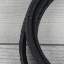 Textilkabel Schwarz E14 Lampenfassung mit Glattmantel Kunststoff schwarz
