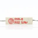 0.82 Ohm 5W 10% axial Zementwiderstand