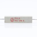 1 Ohm 9W 10% axial Zementwiderstand