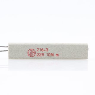 22 Ohm 11W 10% Zementwiderstand