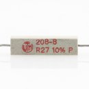 0.27 Ohm 5W 10% axial Zementwiderstand