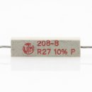 0.27 Ohm 5W 10% axial Zementwiderstand