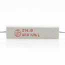6.8 Ohm 9W 10% axial Zementwiderstand