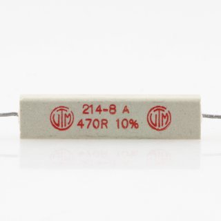 470 Ohm 10% 9W axial Zementwiderstand