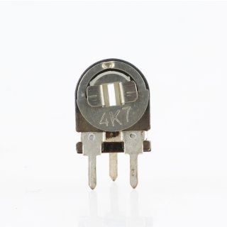 4.7k Ohm Trimmer Potentiometer stehend 12x9x3mm