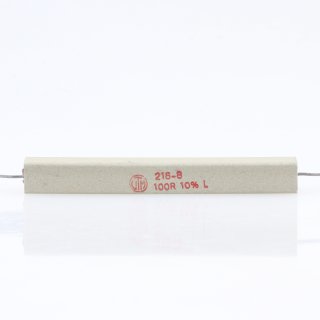 100 Ohm 10% 17W axial Zementwiderstand