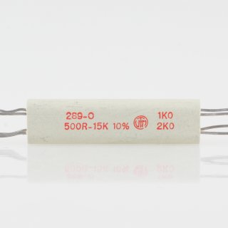 500-15k Ohm 5W 10% axial Kombi-Widerstand