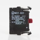 Moeller Kontaktblock 60947 M22-K01 schwarz 230V/6A