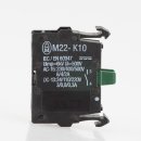 Moeller Kontaktblock 60947 M22-KC10 schwarz 230V/6A