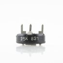 25k Ohm Trimmer Potentiometer liegend 16x15x11mm