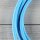 Textilkabel Hellblau 2-adrig mit Euro-Flachstecker Anschlussleitung Zuleitung 1-5 Meter