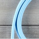 Textilkabel Himmelblau 2-adrig mit Euro-Flachstecker Anschlussleitung Zuleitung 1-5 Meter