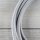 Textilkabel Grau 2-adrig mit Euro-Flachstecker Anschlussleitung Zuleitung 1-5 Meter