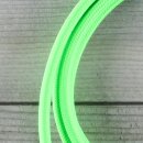 Textilkabel Neon-Grün 2-adrig mit Euro-Flachstecker Anschlussleitung Zuleitung 1-5 Meter