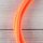 Textilkabel Anschlussleitung Zuleitung 1-5m neon-orange mit Euro-Flachstecker