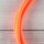 Textilkabel Neon-Orange 2-adrig mit Euro-Flachstecker Anschlussleitung Zuleitung 1-5 Meter