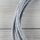 Textilkabel Steingrau 2-adrig mit Euro-Flachstecker Anschlussleitung Zuleitung 1-5 Meter
