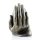 Deko Design Skulptur Figur "Herz in Händen" 15cm Bronze grau