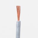 PVC Aderleitung Elektro-Kabel Stromkabel 1x0,75 mm² H05V-K grau (NYA-F) flexibel