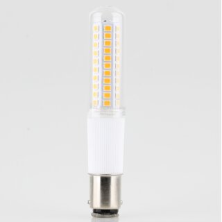 B15d LED Leuchtmittel Lampe 8W T18 3000K 1100lm warmweiß LEDmaxx